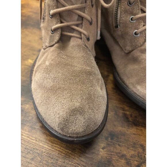 Sam Edelman Mackay Womens Size 9 Brown Nubuck Combat Style Ankle Boots - Picture 12 of 16